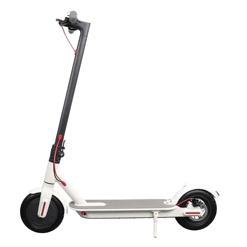 Hot sale 350W Cheap Adult Electric Brushless Electric Scooter Eu for adult, Black, white