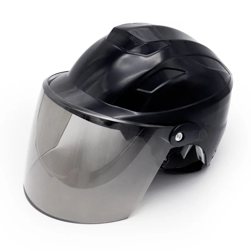 

Black Guaranteed Quality Abs Plastic Electric Vehicle Custom Scooter Helmet, White
