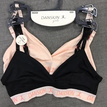 danskin girls bra