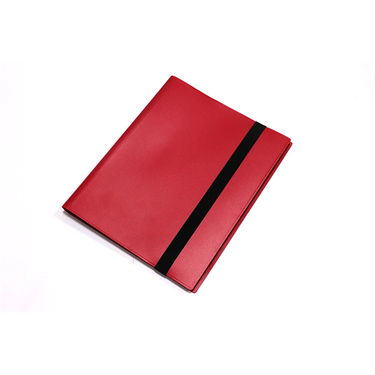 
Colorful PP Matte Card Folder Binders With 9 Pockets 
