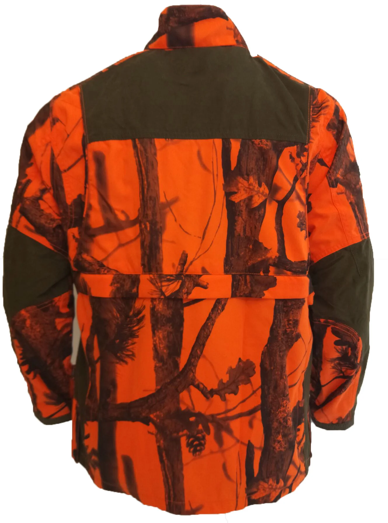 Custom Orange Camouflage Hunting Waterproof Windproof Hunting Jacket