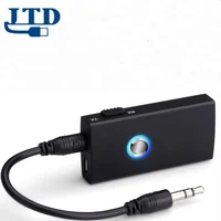 

Universal 2-In-1 Wireless Bluetooth Adapter Stereo Output Just need connect to 3.5mm AUX cord on the TV