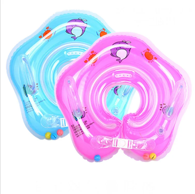 

Amazon hot sale nice price Infant Toddlers Children Baby Swimming Neck Ring Float Swimming Collar