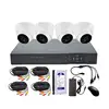 4 CH HDMI DVR cctv camera kit 4pcs 5MP IR indoor 4 in 1 camera 20M range
