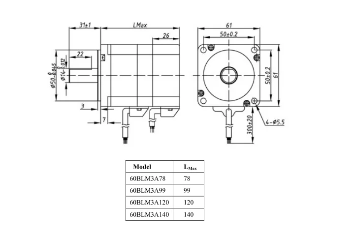 BLDC motor for electric lawn mower
