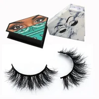 

Custom Eyelash Packaging Box 5D 3D Mink Eyelashes Vendor