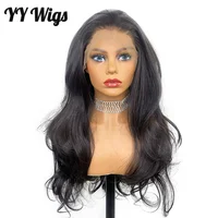 

Wholesale Price Futura Fiber Long Black Body Wave 13x6 Lace Front Wig for Women