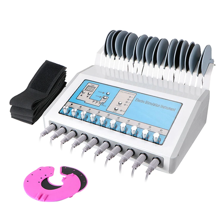 

Portable Physiotherapy Electro Muscle Stimulator Machine Microcurrent Stimulator Russian Waves Machine