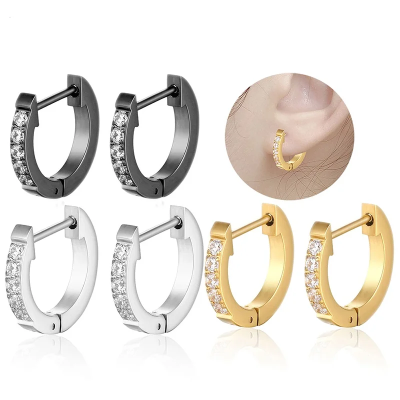 

fashion jewelry Stud Earring 316 Stainless Steel V earring for women more colors for choice
