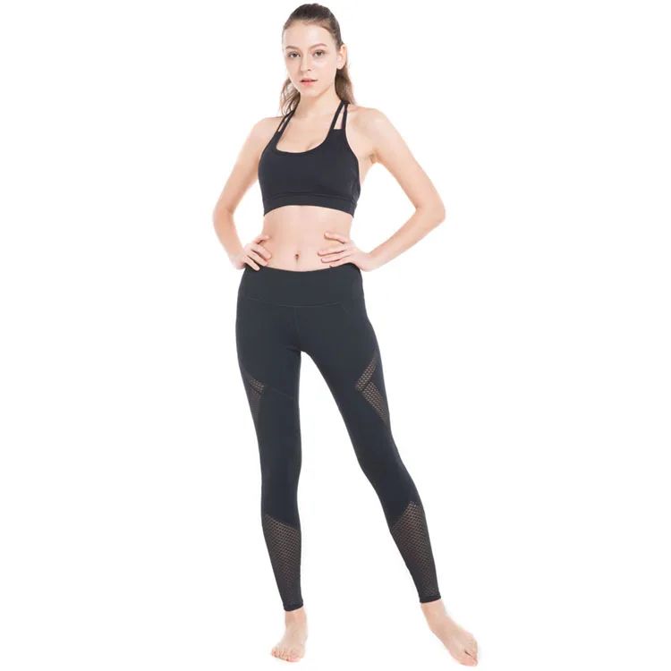 

Slim Sexy Fitness Yoga Legging For Woman Yoga Pants Leggings Women Mesh Sexy Running Sport Pants