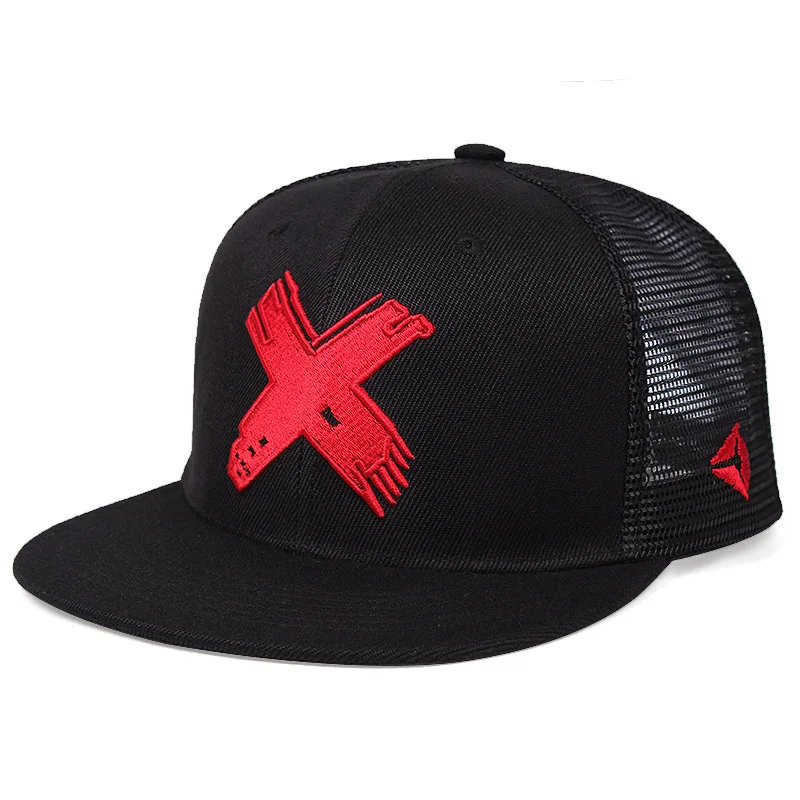 

wholesale gorras 3D embroidery logo flat bill hip hop baseball golf basketball cap hat flatbrim custom flatbrim mesh snapback