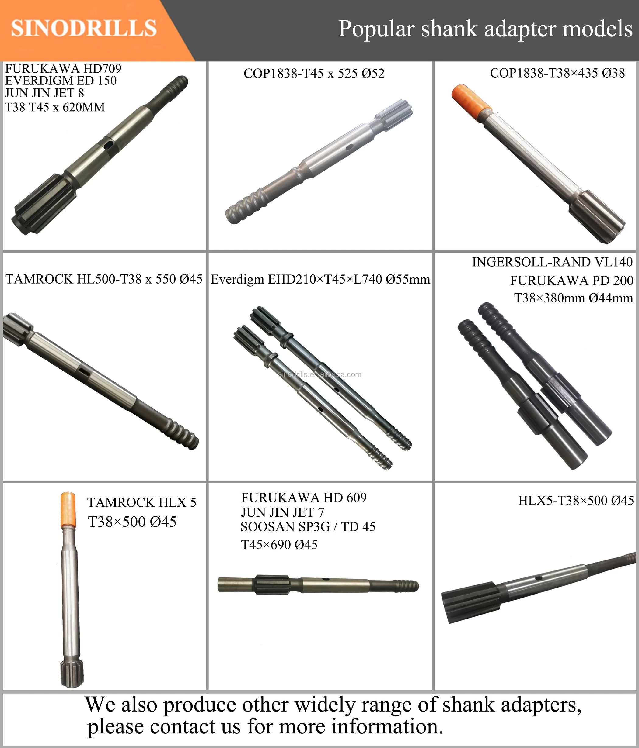 Popular shank adapter