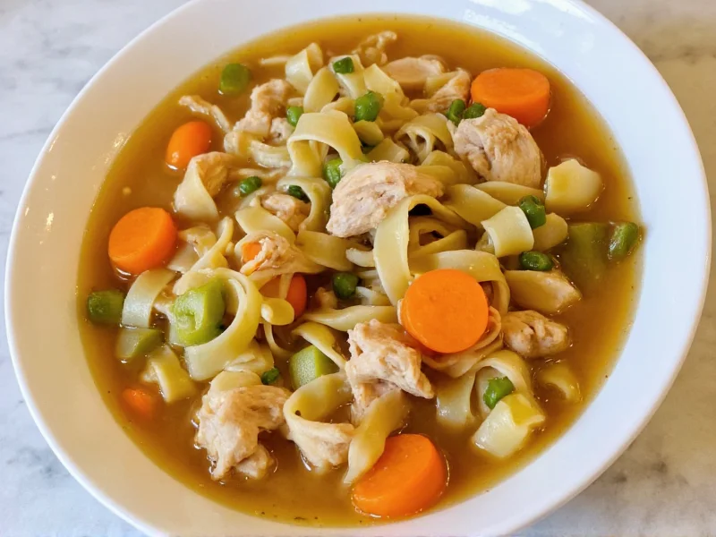 Chunky Chicken Noodle Soup: Recipe & Expert Tips