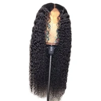 

4*4 Curly Peruvian Lace Front wigs150 Density cuticle aligned Wig 100% Virgin hair swiss lace wig Human Hair