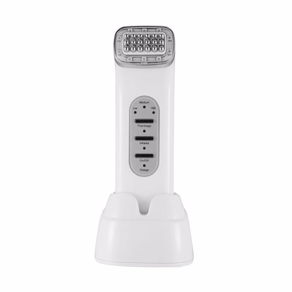 

2021 new design rf eye beauty machine professional rf skin tightening machine rf microneedling machine, White
