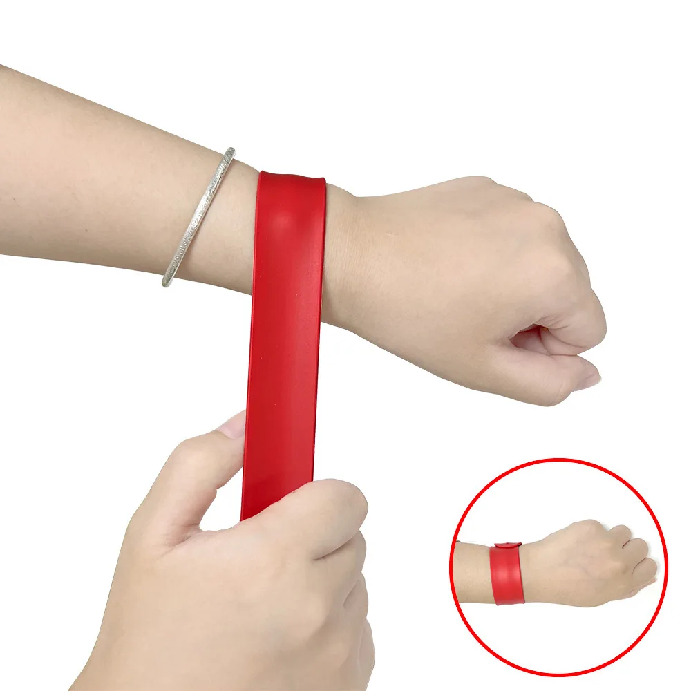 Top Selling Kids Slap Bracelet Factory Custom Silicone Slap Bracelet Silicone Slap Band Silicone Slap Wristband