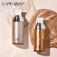 

Handaiyan Body Luminizer Bronzer Highlighter Liquid Setting Spray Shimmer Brighten Glow Rose Gold Highlight Makeup Waterproof