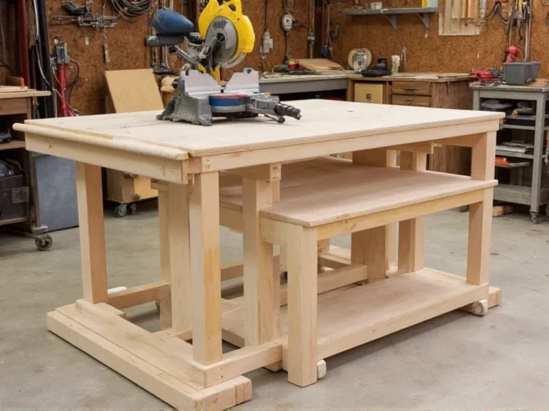 diy miter saw stand