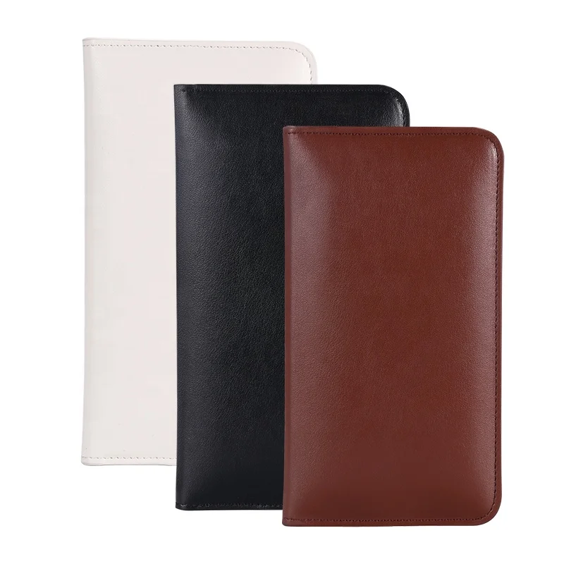

High Quality PU Leather Wallet Business Card Portable Wireless Charger Power Bank Wallet for Men, White,black,brown,customized