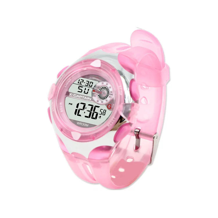 

Colorful colorful children's electronic watch girls waterproof electronic watch multi-function watch electronics