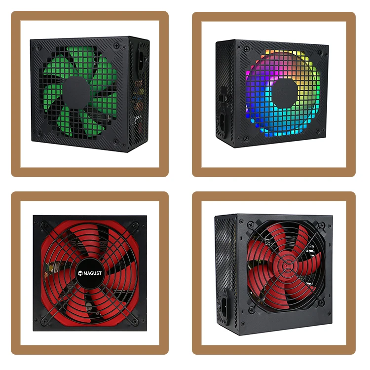 Oem Atx 24pin Power Supply 80Plus 500w Psu For Desktop Pc Case