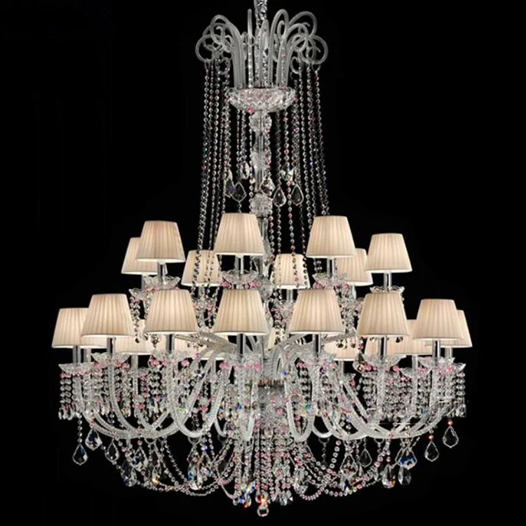 Turkey Arabic Bacarat Contemporary Dinning Room Hanging Decoration Celling Crystal Led Chandelier Down Lighting Lamp