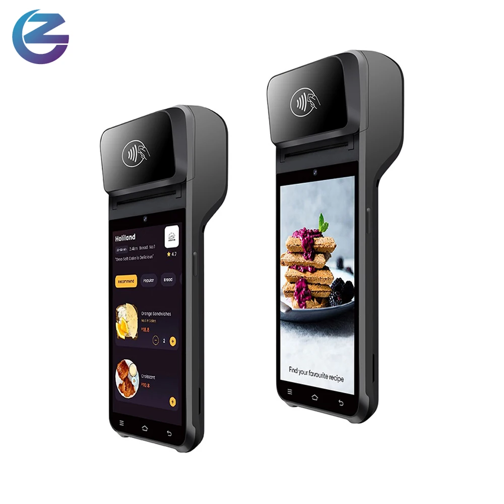 

ZCS Z92 pos sale machine with bus ticket system android pos terminal avec empreintes digitales pads vending machine