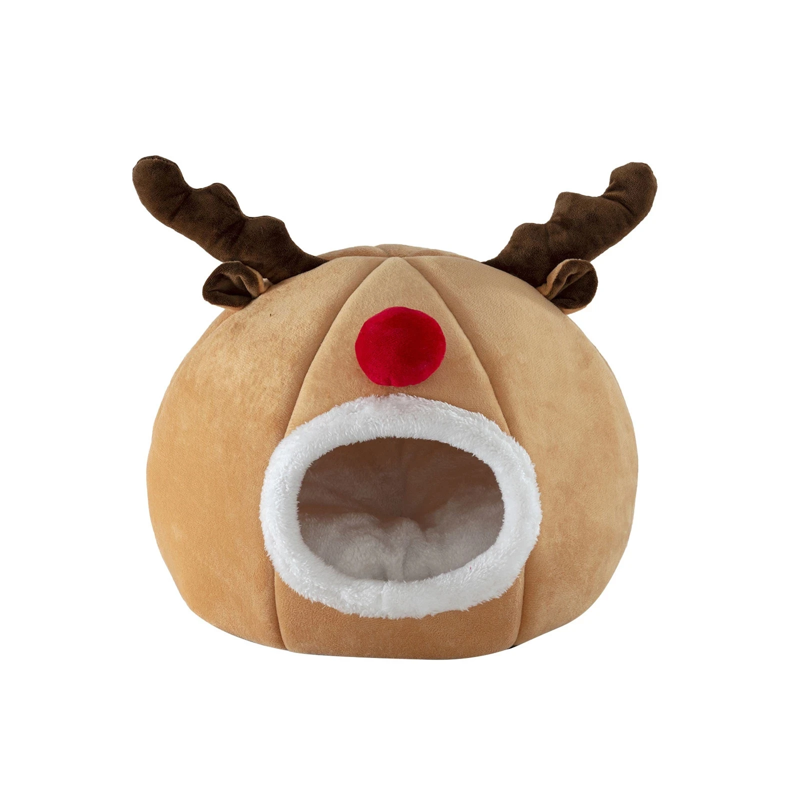 

Wholesale hot sale Christmas cat bed cave Pet Winter House, Dark green