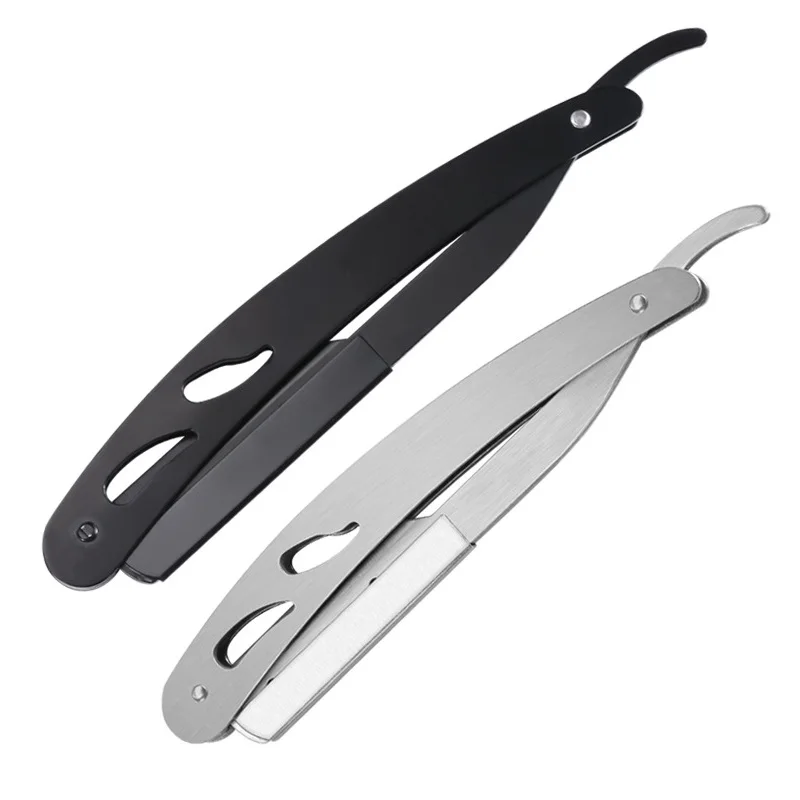 

Barber Beard razor Metal Folding Handle Barber Old Shaving Razor Shaving Knife Hair Removal Tools Barber, beard, razor tool, Multi color