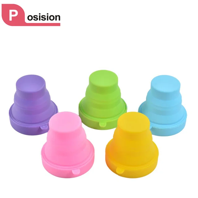 

Private Label Silicone Foldable Washing Cup Lady's Collapsible Menstrual Cup Sterilizer, Pink purple white light blue
