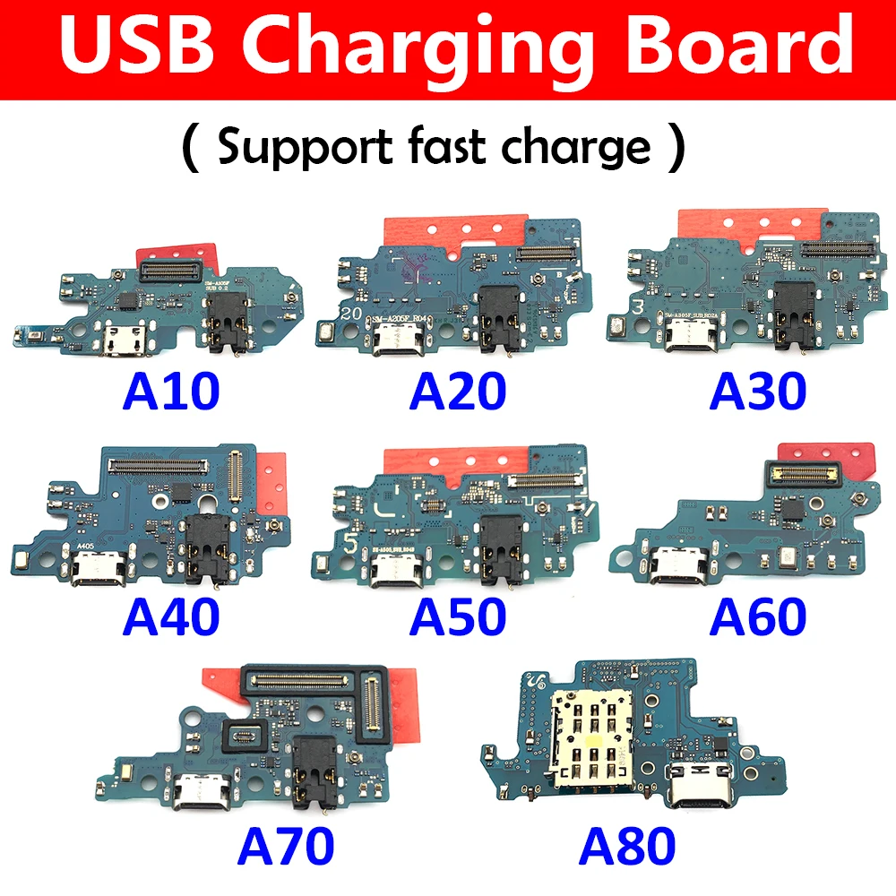 

Charging port flex mobile phone spare parts for Samsung A10 A20 A30 A40 A50 A60 A70 A80 A10S A20S A30S A50S A51 A71 A41 A31