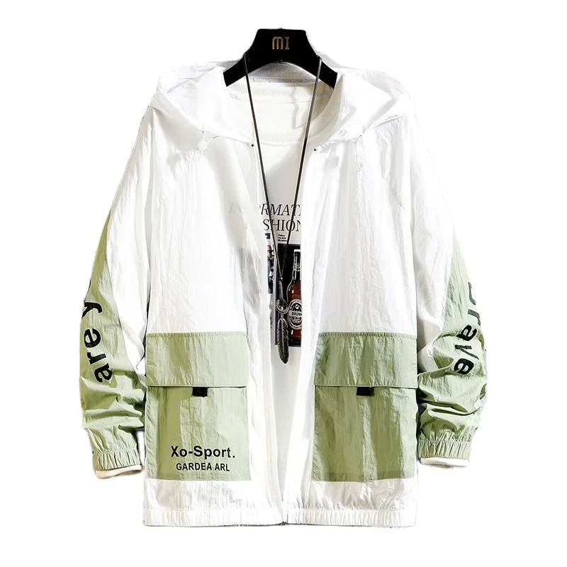 

Men's Wild Ultra-thin Breathable Jacket Spring And Summer Trend Color Matching Jacket