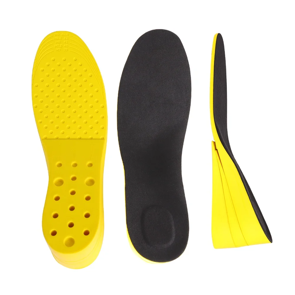 

JIANHUI Height PU Insoles Height Elevator Insole Cushion Insert Height Increase Insoles