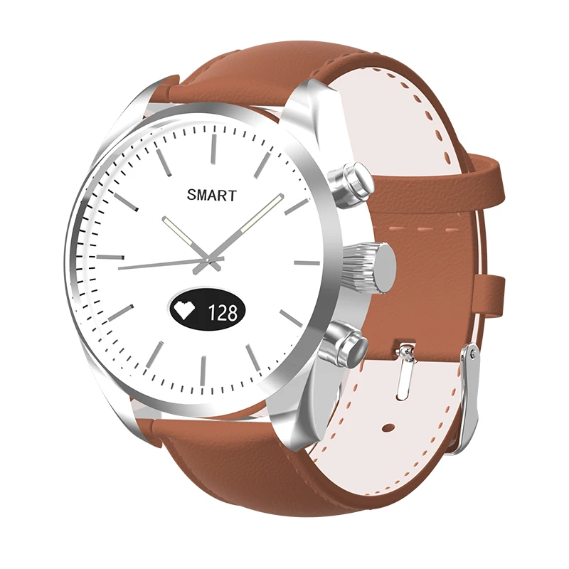 

2021 new T4 Quartz watch with blood pressure hybrid smart fitness watch heart rate monitoring bracelet for men and women