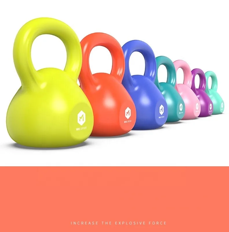 

Fast shipping HGS PP Kettlebell with good quality/Color kettlebell set