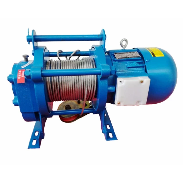 5 Ton 220 Volt Electric Winch New Design Construction 3kw Lifting Winch