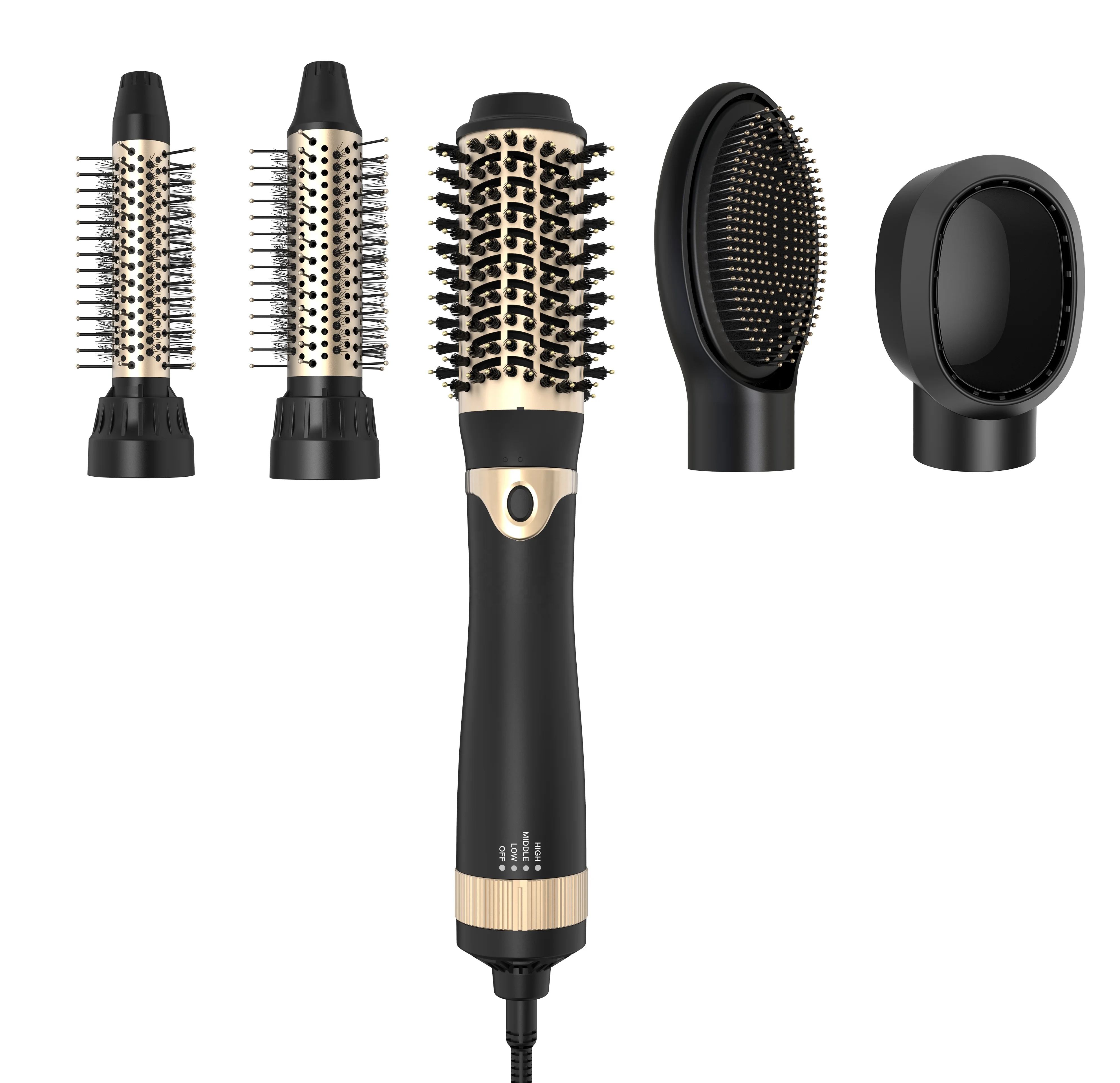 

CE Approval Professional Hot Cold Hair Brush Dryer Comb Hot Air Brush Styler One Step Hair Dryer And Volumizer