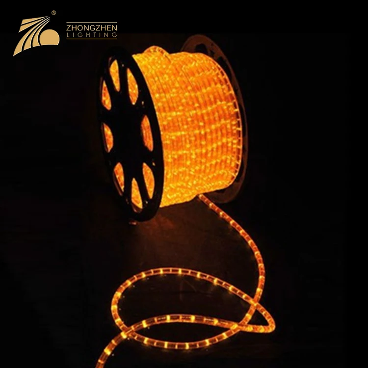 Low Power Consumption 270 Degrees 100M IP65 Waterproof Outdoor Decoration LED Rope Light