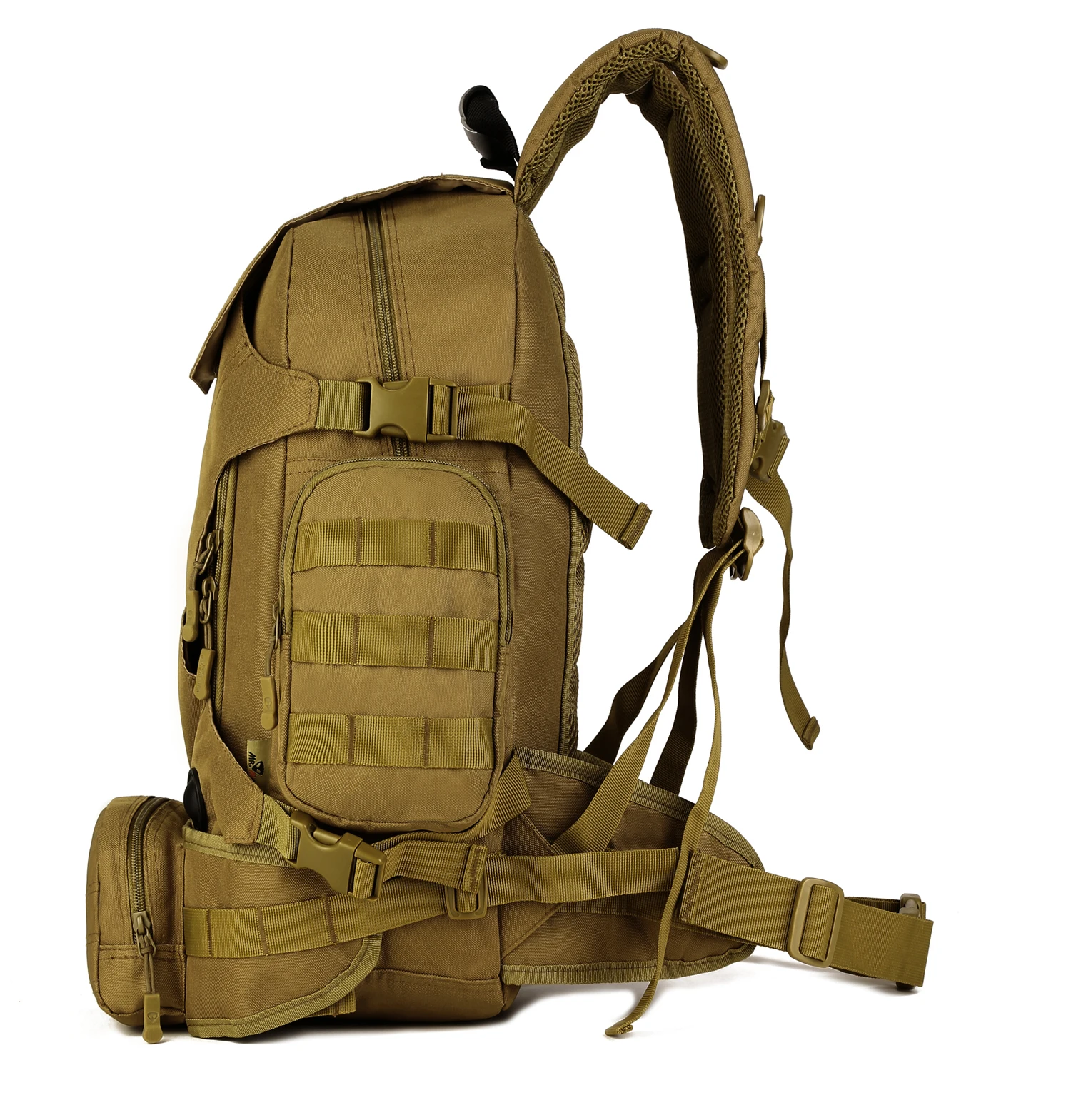 

Camo Hiking Outdoor Molle Military Tactical Backpack, Brown/black/desert digital/acu digital