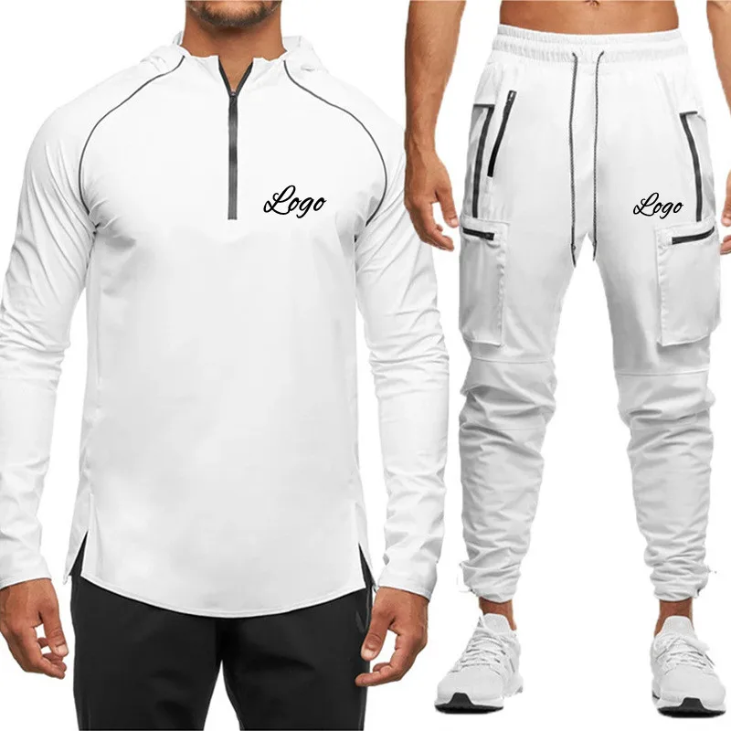 

Custom men joggers suits outdoor sportswear gym sweatsuit mens jogger set tracksuits, Customized colors