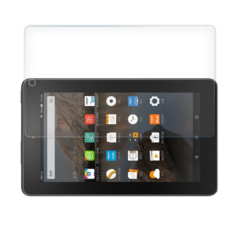 

Anti-Scratch Tempered Glass For Amazon Fire HD 8 HD8 Plus 2020 7 HD7 2019 2018 2017 Screen Protector Film