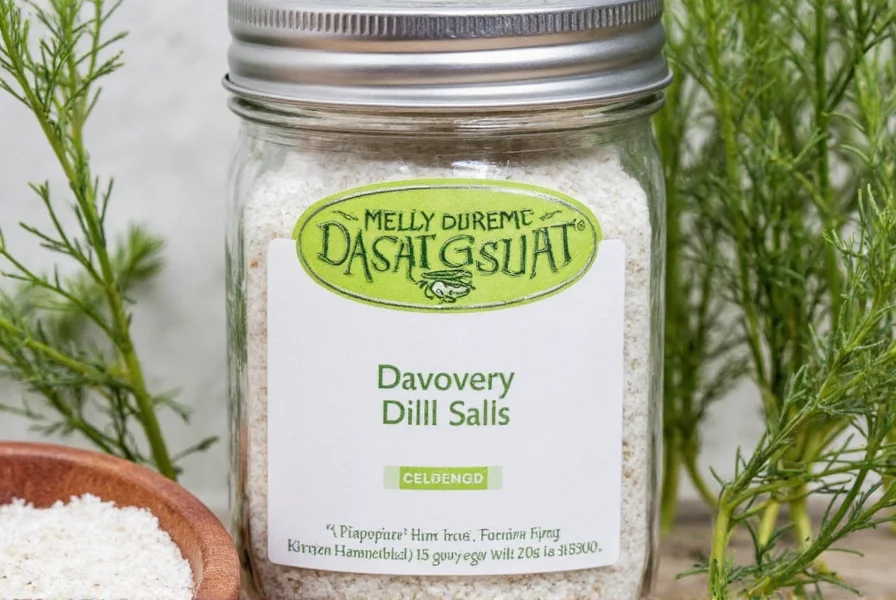 dill salt a flavorful twist on a classic herb