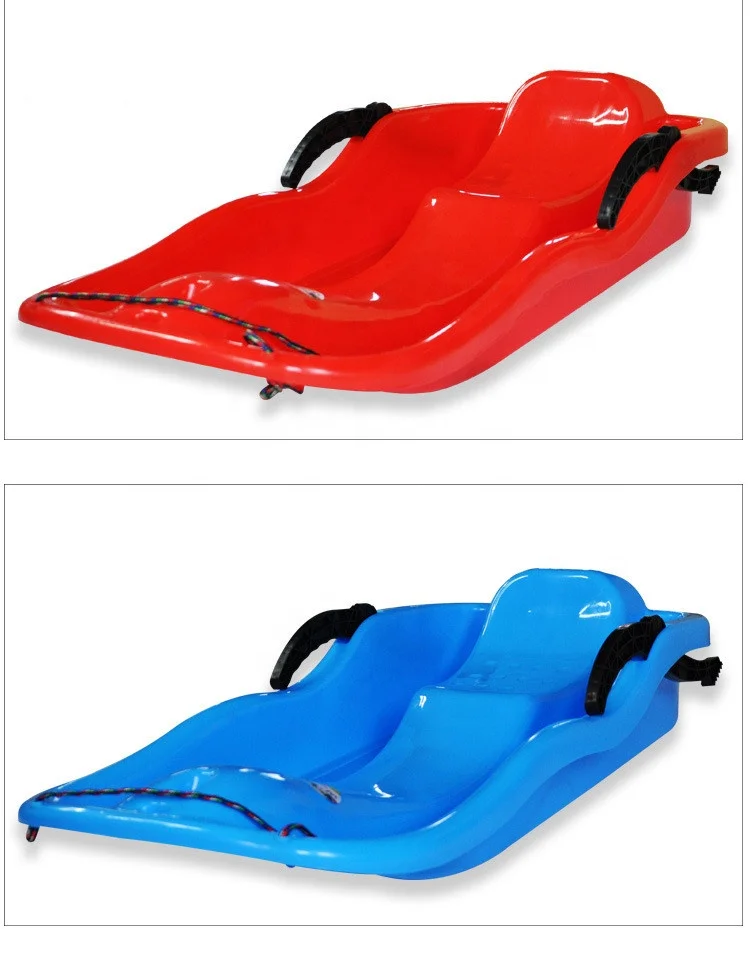 Winter Sports Skiing Supplies Children's Plastic Snow Sled for Grass and Sand
