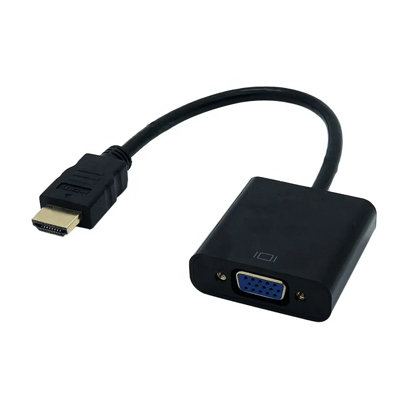 

Amazon Hot Sale 4K HDTV To VGA Adapter Mini VGA Connector With 3.5mm