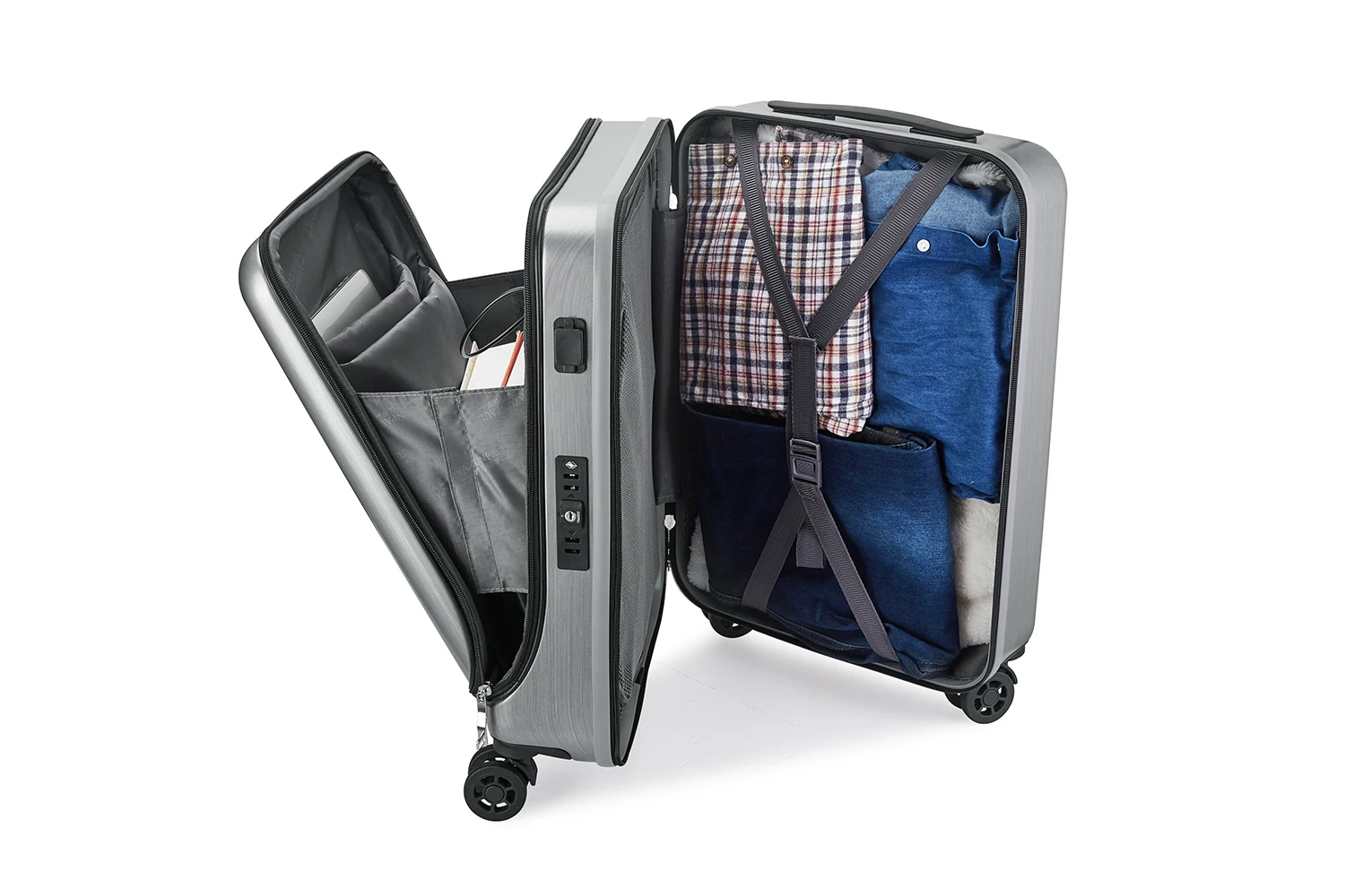 carry on luggage with computer pocket