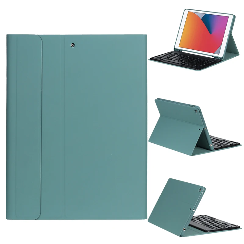 

PU leather case wireless keyboard auto sleep wake case for iPad 10.2 case 2019 2020