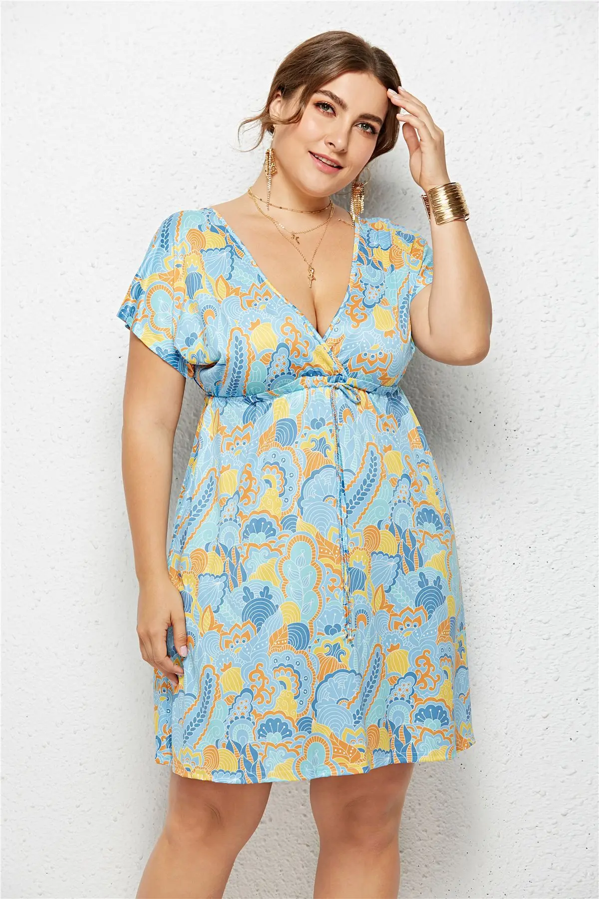 beach dresses for fat ladies