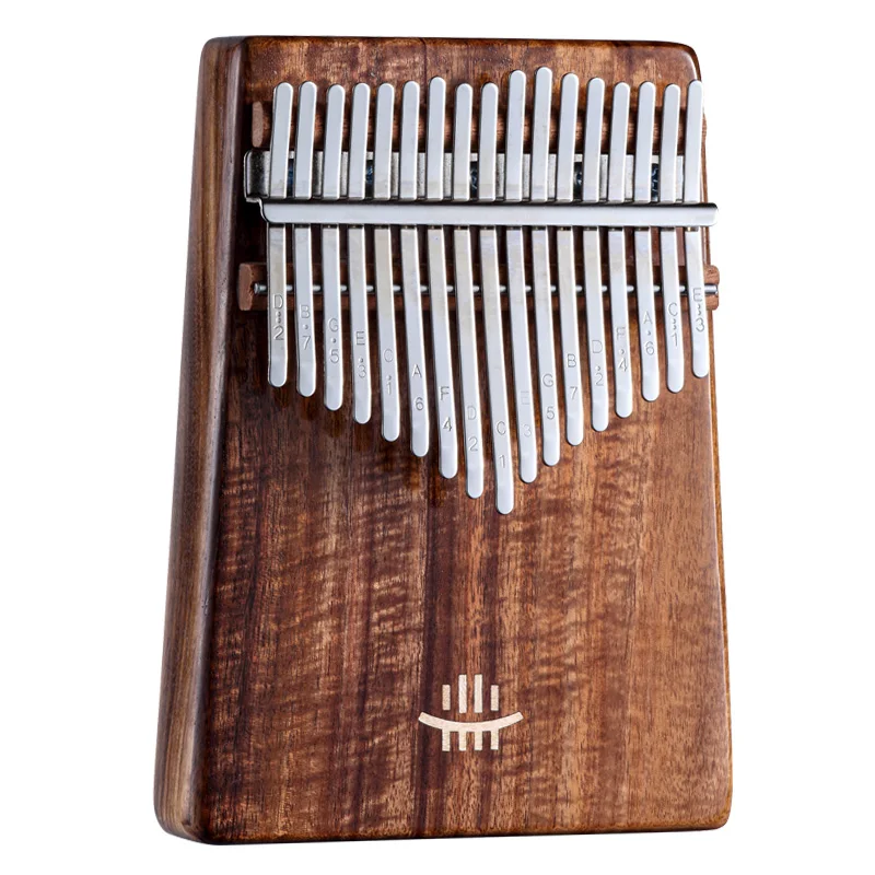 

Very Nice Sound Solid Koa Wood 17 Key Kalimba Buy Thumb Piano Finger Piano Kalimba Mini, Natural