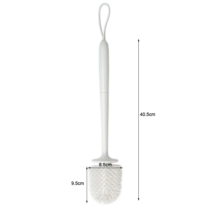 flexible toilet brush