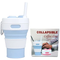 

Livesilicone Custom Insulated Collapsible Folded Portable Reusable Silicone Coffee Tumbler Travel Mug